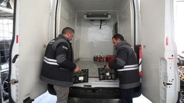 Kocasinan'dan İhtiyaç Sahiplerine Sıcak Yemek