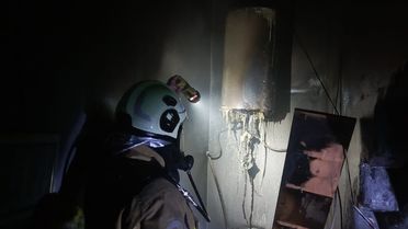 Kızıltepe'de Kuaför Salonu Yangını