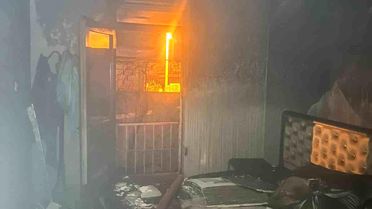 Mardin'de Müstakil Evde Yangın