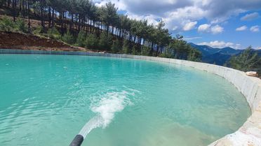 Mersin'de Su Toplama Çukurları Dolu