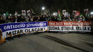 Mescid-i Aksa'nın kapalı tutulması ve İsrail'in çıkardığı idam yasası Diyarbakır'da protesto edildi