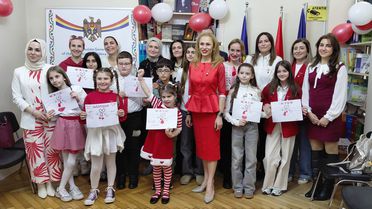 Moldova İstanbul Başkonsolosluğu, baharı Türk çocuklarıyla karşıladı