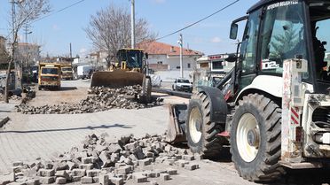 Nevşehir'de Altyapı Çalışmaları Başladı
