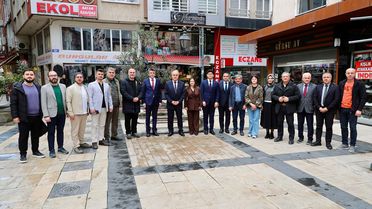 Vali Erol, Fatsa'da Basın Mensuplarıyla Buluştu