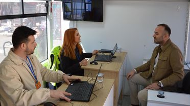 Samsun'da Mobil Çözüm Merkezi Kuruldu