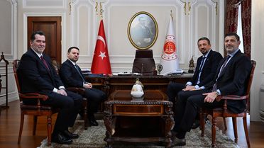 Hidayet Türkoğlu'ndan Bakanlara Ziyaret