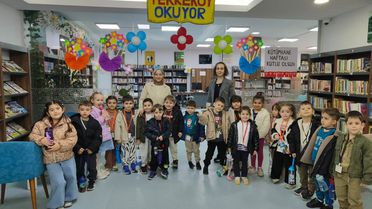 Kütüphane Haftası Etkinliği Tekkeköy'de