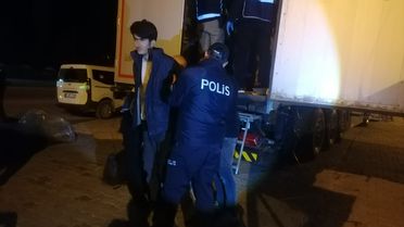 Erbaa'da Düzensiz Göçmen Operasyonu