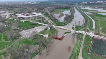 Tunca Nehri'nde Debi Artışı