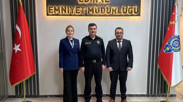 Kızılay'dan Emniyet'e Ziyaret