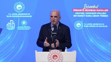 Ümraniye Hekimbaşı Mahallesi Kentsel Dönüşüm Projesi'nde kura çekimi yapıldı