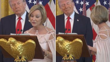 Beyaz Saray'da olay görüntü! Ruhani danışmanı, Trump'ı Hz. İsa’ya benzetti