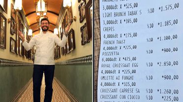 Danilo Zanna’nın restoran fiyatları tartışma yarattı! Menüdeki rakamlar ikiye böldü