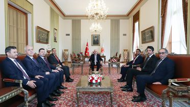 TBMM Başkanı Kurtulmuş Büyükelçileri Kabul Etti