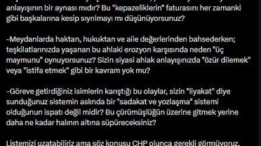 Kaya'dan CHP'ye Sert Eleştiriler