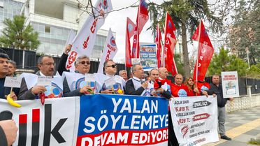 Kamu İşçileri TÜİK'i Protesto Etti