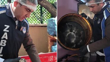 Zabıta gördüğü manzara karşısında kendisini tutamadı