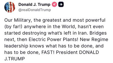 Trump'tan İran'a Anlaşma Çağrısı