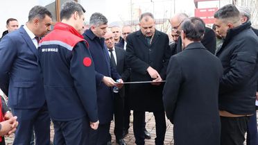 Vali Önder Bozkurt Diyadin’de incelemelerde bulundu