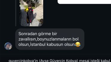 Yıldız futbolcunun eşi gelen mesajı paylaşıp isyan etti: Boynuzlanmaların bol olsun 