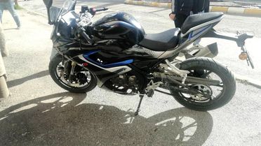 Motosiklet Kazasında Kask Hayat Kurtardı