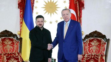 Erdoğan ve Zelenskiy İstanbul'da Görüştü