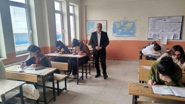 Diyadin'de Deneme Sınavı Ziyareti