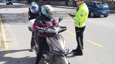 Manisa'da Motosiklet Denetimi: 540 Ceza