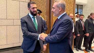 Hakan Fidan Suriye'de Ahmed eş-Şara ile Görüştü