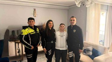 Melik'in Doğum Günü Polisiyle Kutlandı