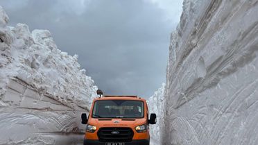 Erzincan'da Karla Mücadele