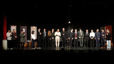 Erzurum Lisesi öğrencilerinden anlamlı sahne: '12 Öfkeli' büyük beğeni topladı