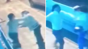 Esenyurt'ta bir şahıs sokak ortasında iki kadını darp etti