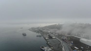 İstanbul'da sis etkili oluyor