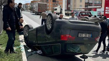 Konya'da Trafik Kazası: 2 Yaralı