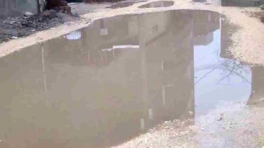 Mazıdağı'nda Yağmur Sonrası Sokaklar Göle Döndü