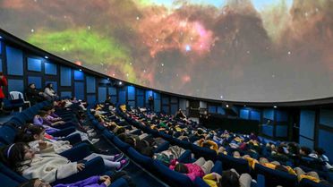 Mercan Bilim Merkezi planetaryumu çocukları evrenle buluşturuyor