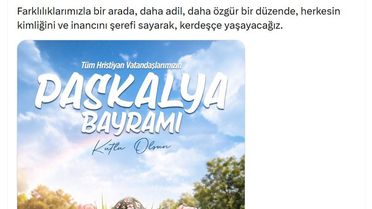 Özgür Özel'den Paskalya Ziyareti