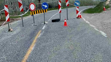 Adıyaman'da Karayolu Göçtü