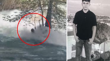 Tarsus'ta kayıp genç akıntıya böyle kapıldı: Son görüntüleri ortaya çıktı