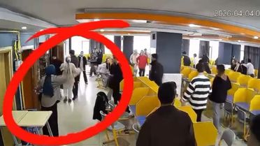 Tuşba'da Deprem Anı Panik Yarattı