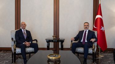 Hakan Fidan, Tom Barrack'ı Kabul Etti