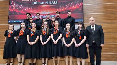 Kastamonu Mustafa Kaya Anadolu Lisesi, Koro Yarışmasında Birinci Oldu