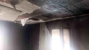 Kumlu'da ev yangını