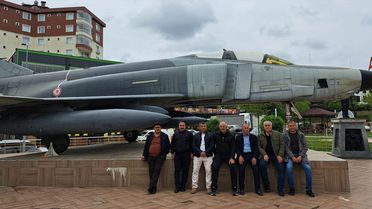 33 yıllık asker arkadaşları Sinop'ta buluştu