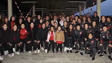 A Milli Kadın Futbol Takımı Sinop'a Geldi