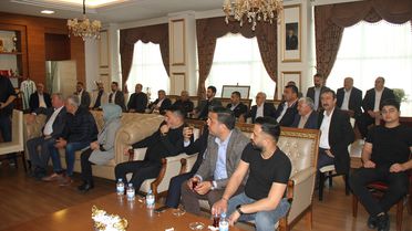 AK Parti Serik İlçe Teşkilatı, Serik Belediye Başkanı Kumbul'u ziyaret etti