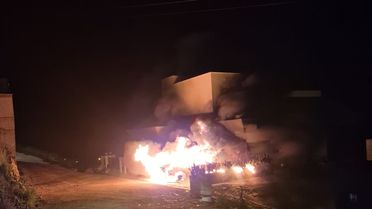 Alanya'da Ev Yangını