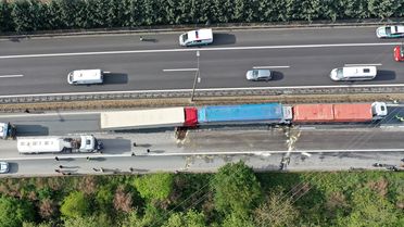 Kocaeli Otoyolu'nda Zincirleme Kaza