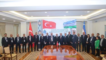Anayasa Mahkemesi Özbekistan'da İşbirliği Anlaşması İmzaladı